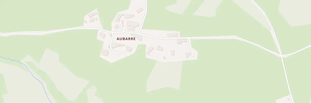 Plan du 7 Aubarre à Villossanges