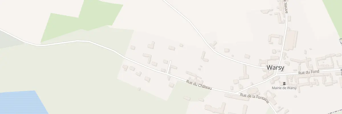 Plan du 16 Rue du Chateau à Warsy