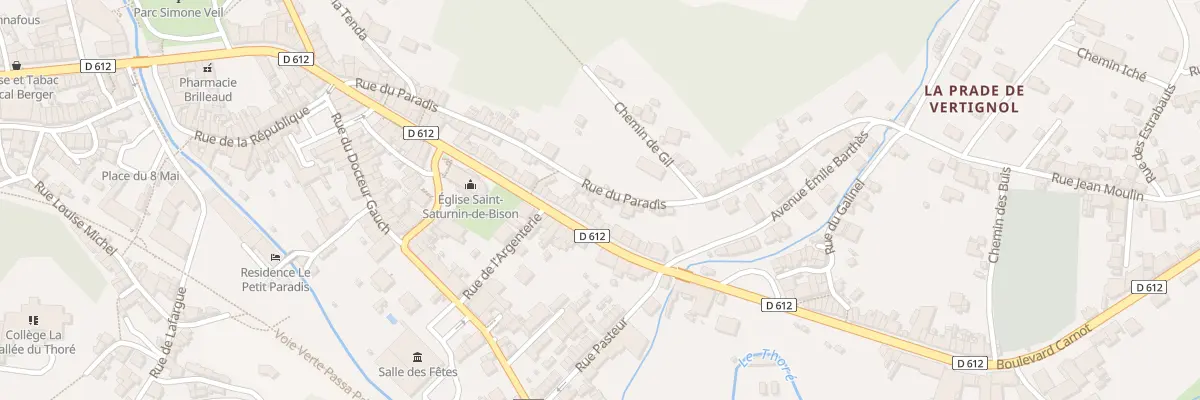 Plan du 24 Rue du Paradis à Labastide-Rouairoux