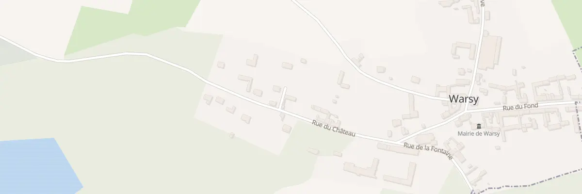Plan du 14 Rue du Chateau à Warsy