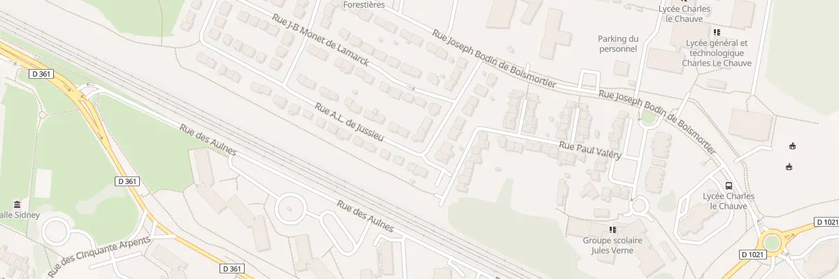 Plan du 11 Rue de Jussieu à Roissy-en-Brie