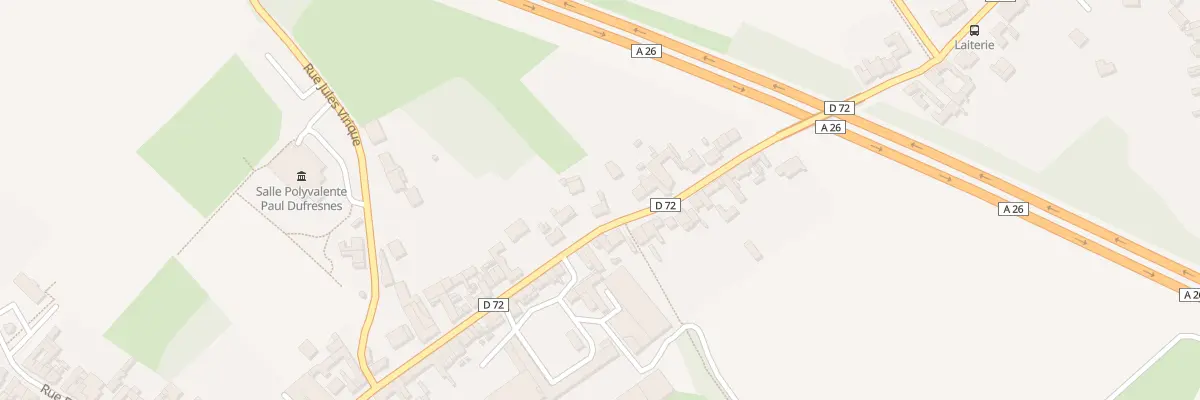 Plan du 59 Rue Jean Jaures à Verquin