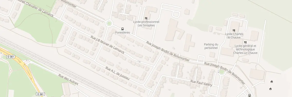 Plan du 7 Av Joseph Bodin Boismortier à Roissy-en-Brie