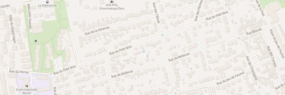 Plan du 25 Rue du Petit Bois à Torcy