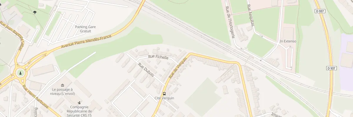 Plan du 148 Rue de Verquin à Béthune