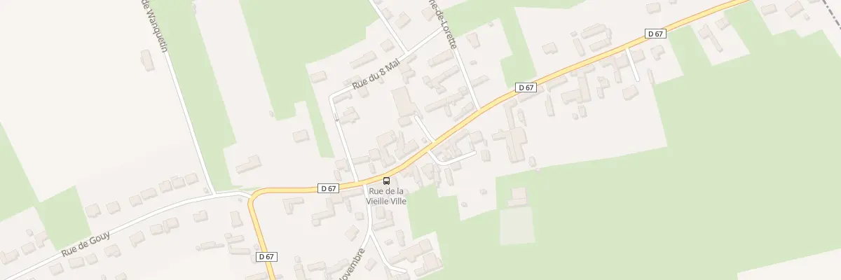 Plan du 15 Rue de la Vieille Ville à Simencourt