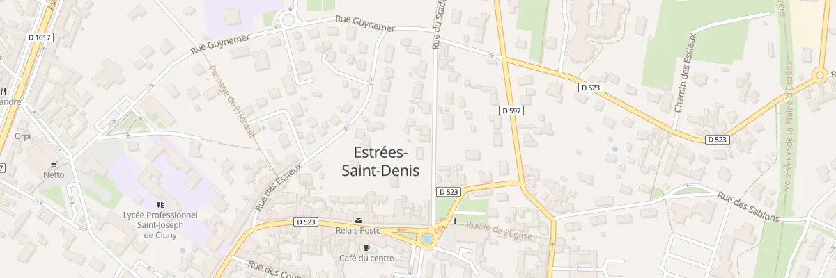 Plan du 5 Rue du Stade à Estrées-Saint-Denis