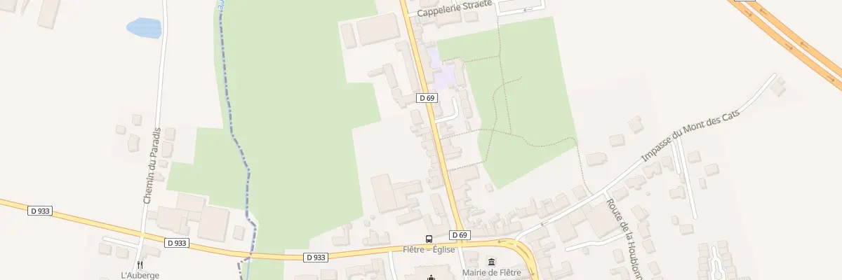 Plan du 117 Rue de Godewaersvelde à Flêtre