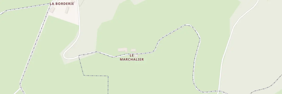 Plan du 5065 Le Marchallier à Landogne