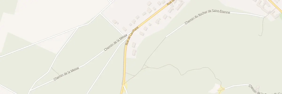 Plan du 19 Rue de Larchant à Villiers-sous-Grez