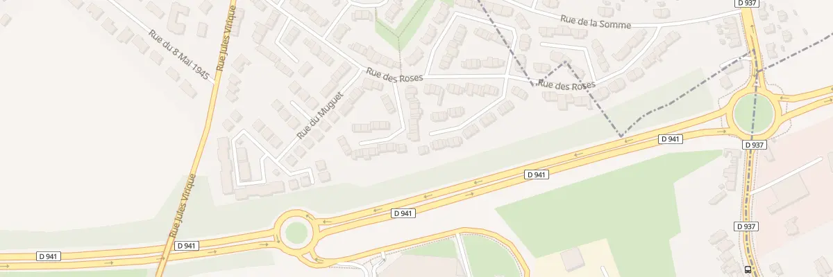 Plan du 23 Rue des Jonquilles à Verquin