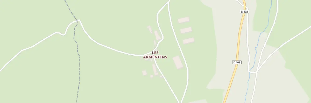 Plan du 5029 Les Armeniens à Charensat
