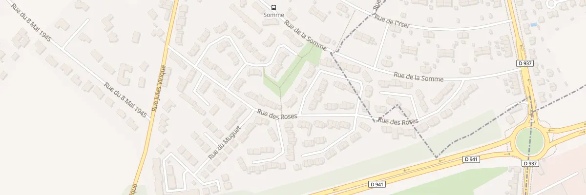 Plan du 3 Rue des Iris à Verquin