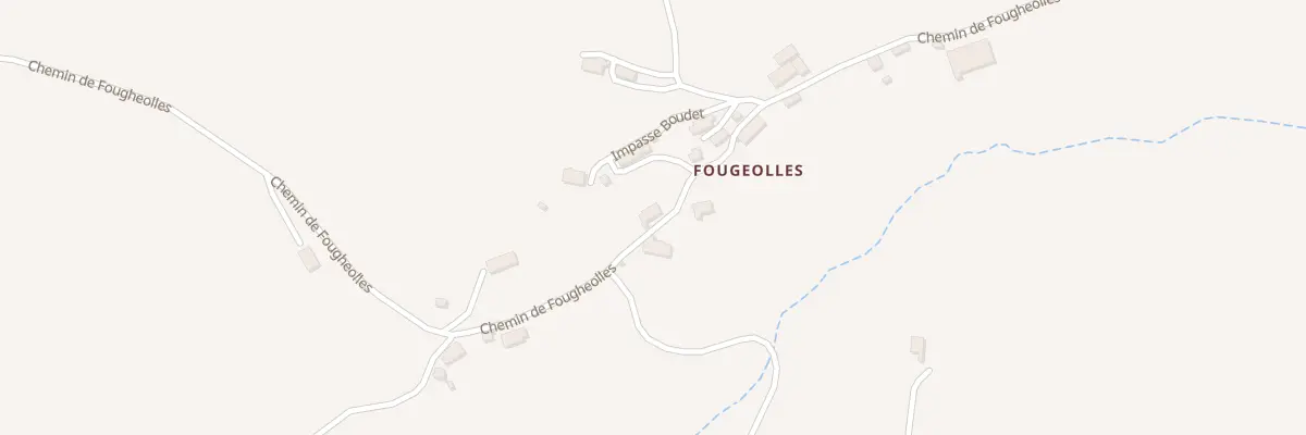 Plan du 5342 Fougheolles à Tauves