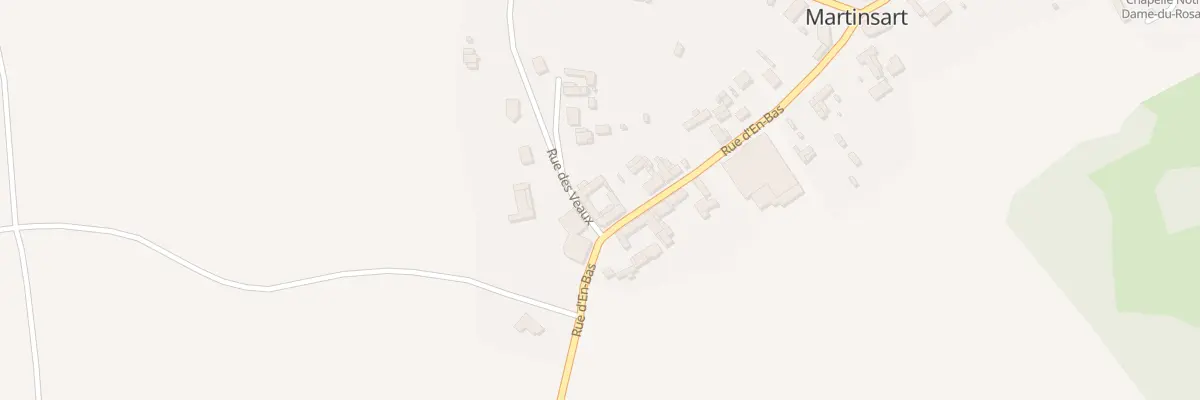 Plan du 20 Rue d’En Bas à Mesnil-Martinsart