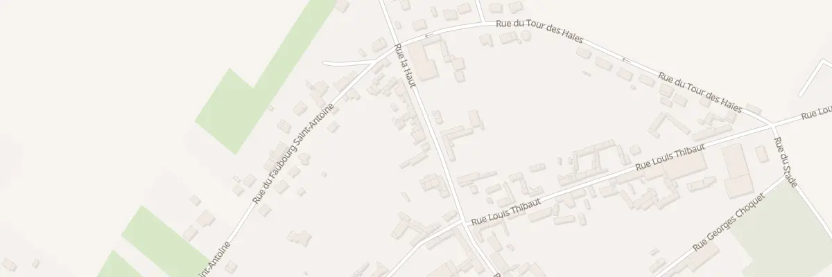 Plan du 7 Rue La-haut à Arvillers