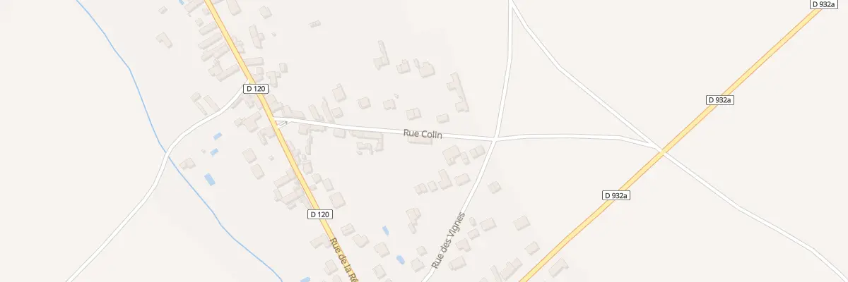 Plan du 9B Rue Colin à Villers-Saint-Frambourg-Ognon