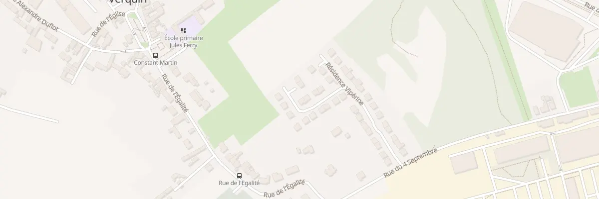 Plan du 36 Res Viperine à Verquin