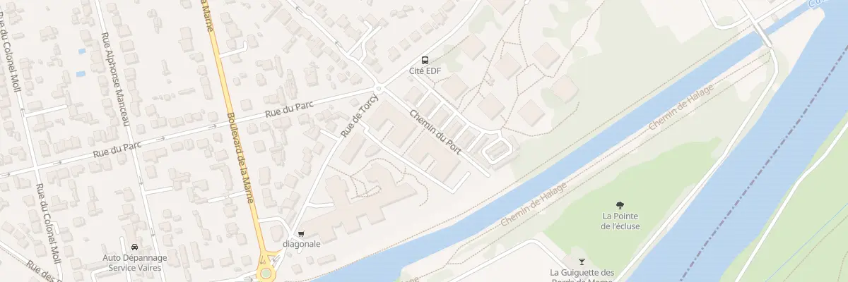 Plan du 45 Rue de Torcy à Vaires-sur-Marne