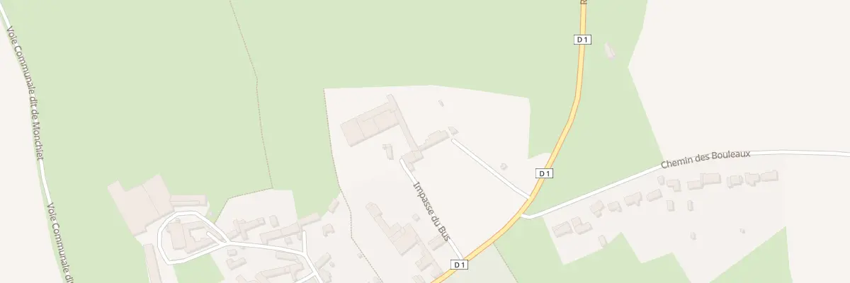 Plan du 14 Rue de Beaumetz à Basseux