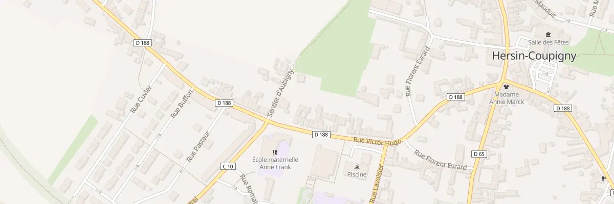 Plan du 56A Rue Victor Hugo à Hersin-Coupigny