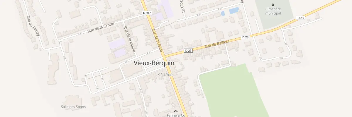 Plan du 1 Rue d’Estaires à Vieux-Berquin