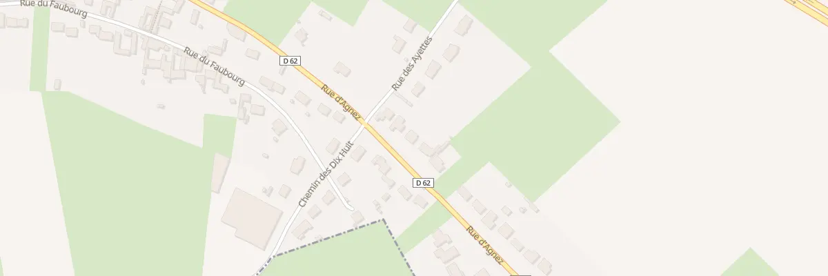 Plan du 44 Rue d’Agnez à Haute-Avesnes