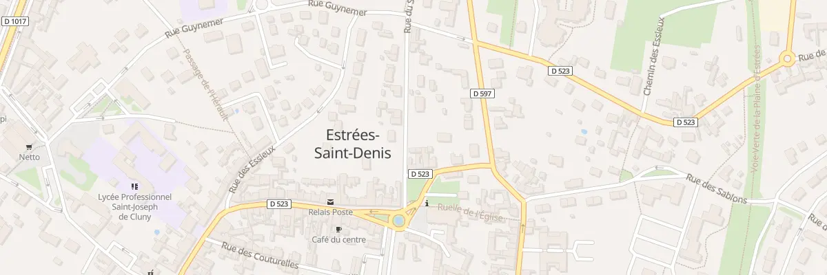Plan du 1 Rue du Soleil Levant à Estrées-Saint-Denis