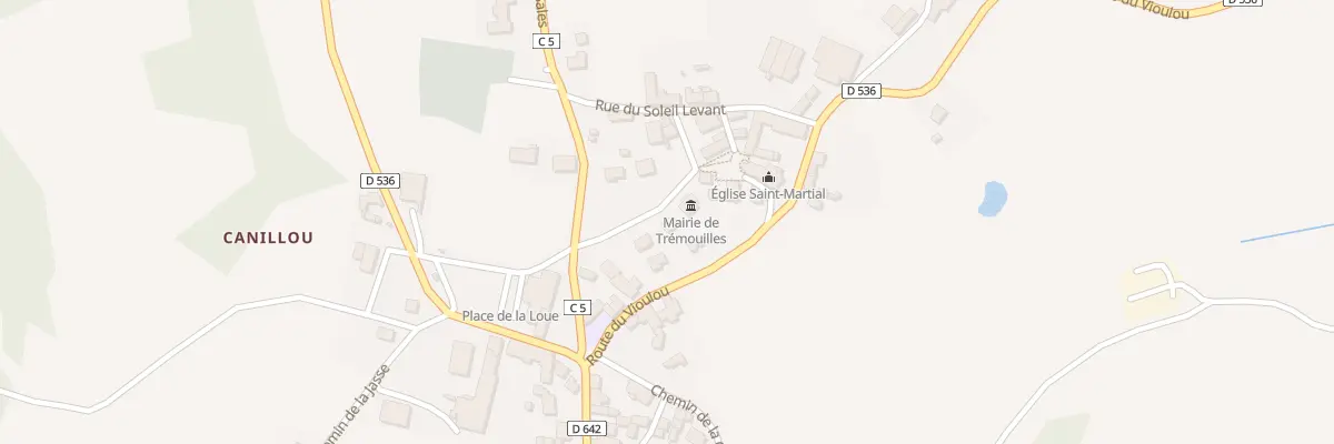 Plan du 5287 Tremouilles à Trémouilles