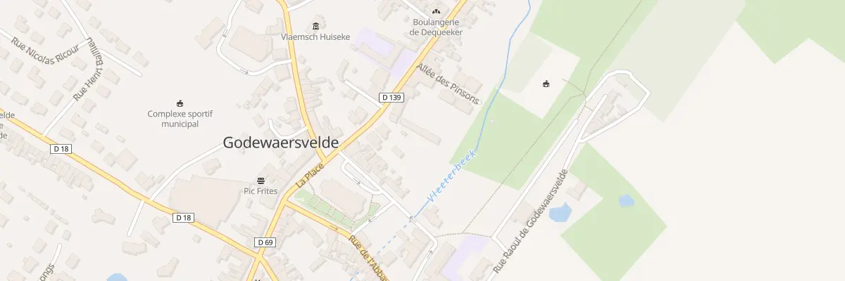 Plan du 60 Rue de Boeschepe à Godewaersvelde