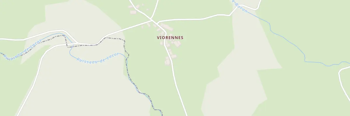 Plan du 5501 Viorenne à Pionsat