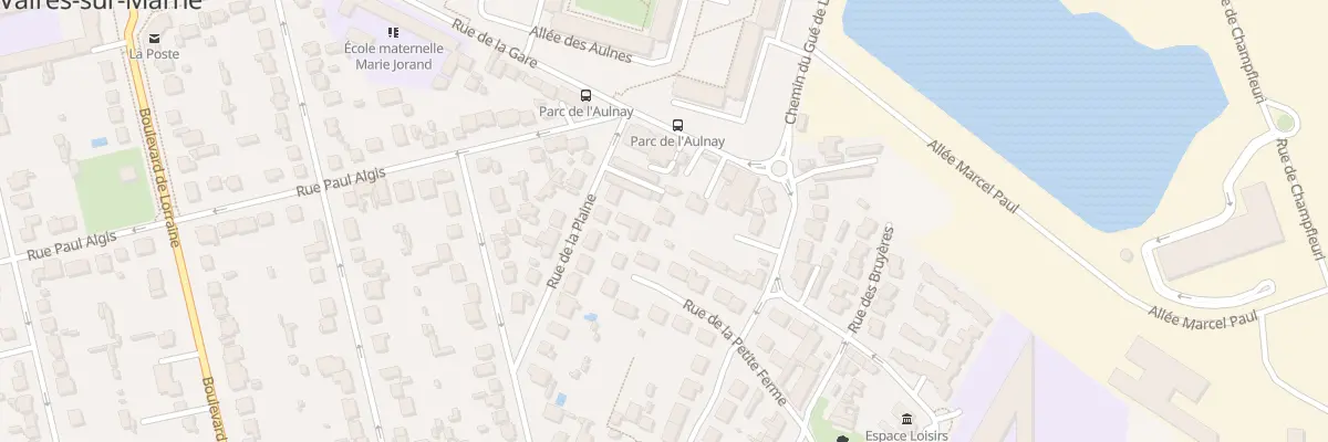 Plan du 70B Rue de la Gare à Vaires-sur-Marne