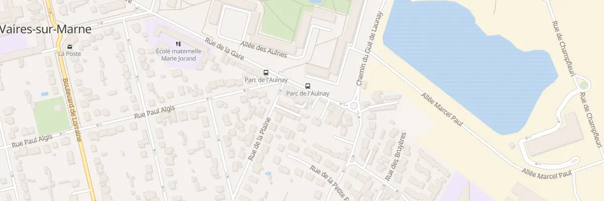 Plan du 68 Rue de la Gare à Vaires-sur-Marne