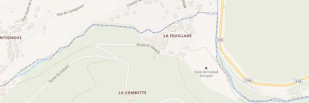 Plan du 19 Rte du Gabach à Verreries-de-Moussans