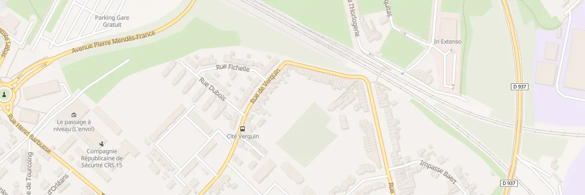 Plan du 151 Rue de Verquin à Béthune