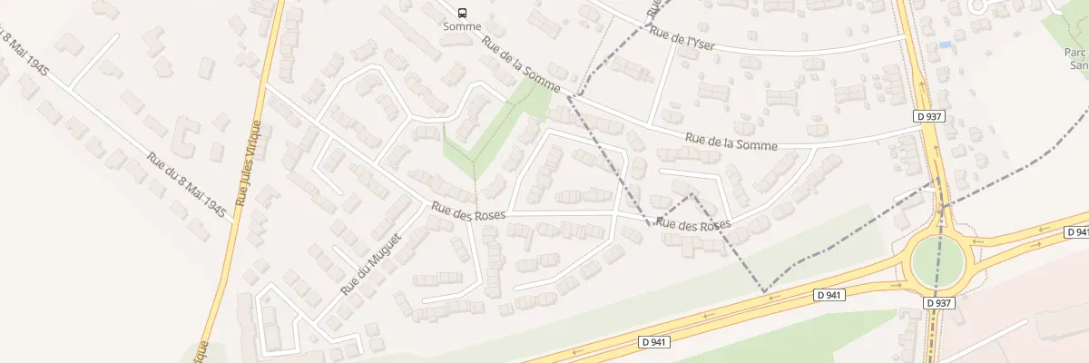 Plan du 6 Rue des Iris à Verquin
