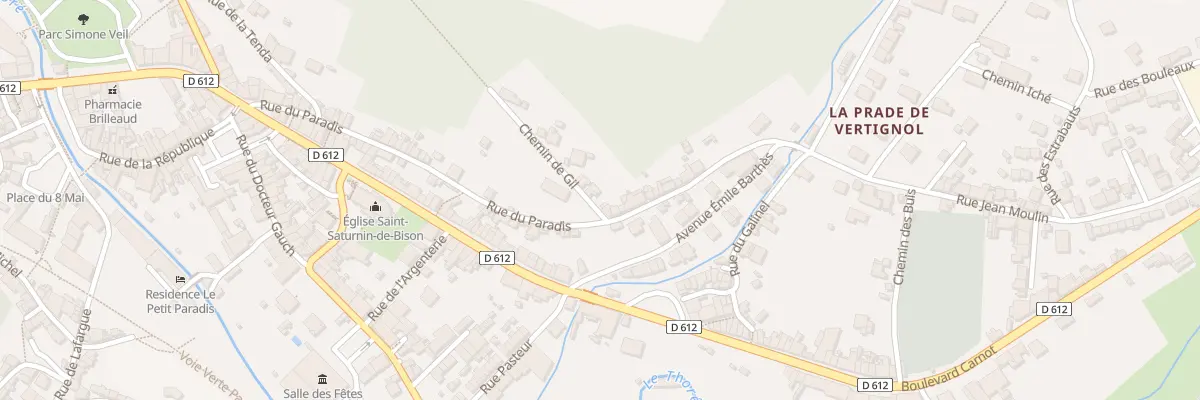 Plan du 2 Che du Gil à Labastide-Rouairoux