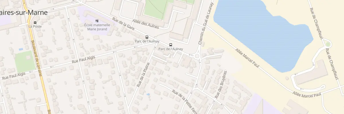 Plan du 70 Rue de la Gare à Vaires-sur-Marne