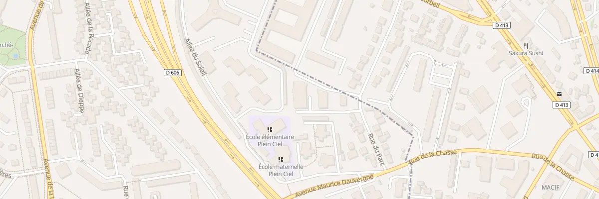 Plan du 161 Rue du Parc au Mée-sur-Seine