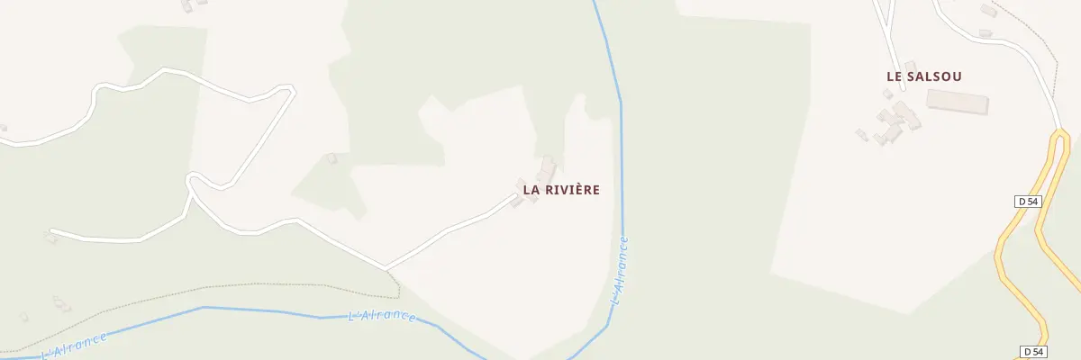 Plan du 5102 La Riviere à Brousse-le-Château