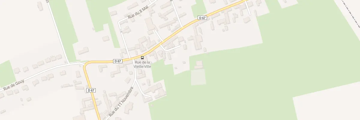 Plan du 18 Rue de la Vieille Ville à Simencourt