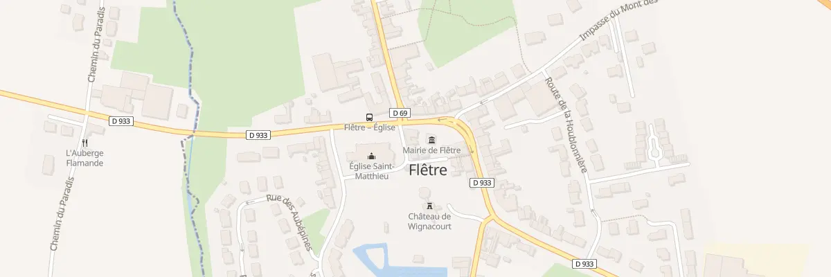 Plan du 619 Rue Nationale à Flêtre