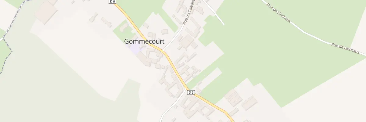 Plan du 3 Rue Saint Martin à Gommecourt