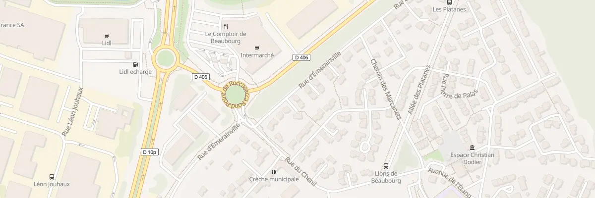 Plan du 37 Rue d’Emerainville à Croissy-Beaubourg