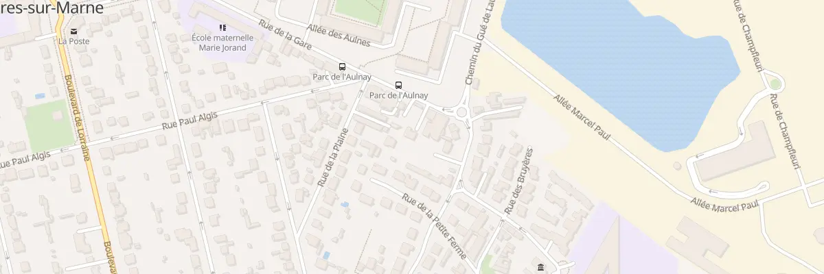 Plan du 72 Rue de la Gare à Vaires-sur-Marne