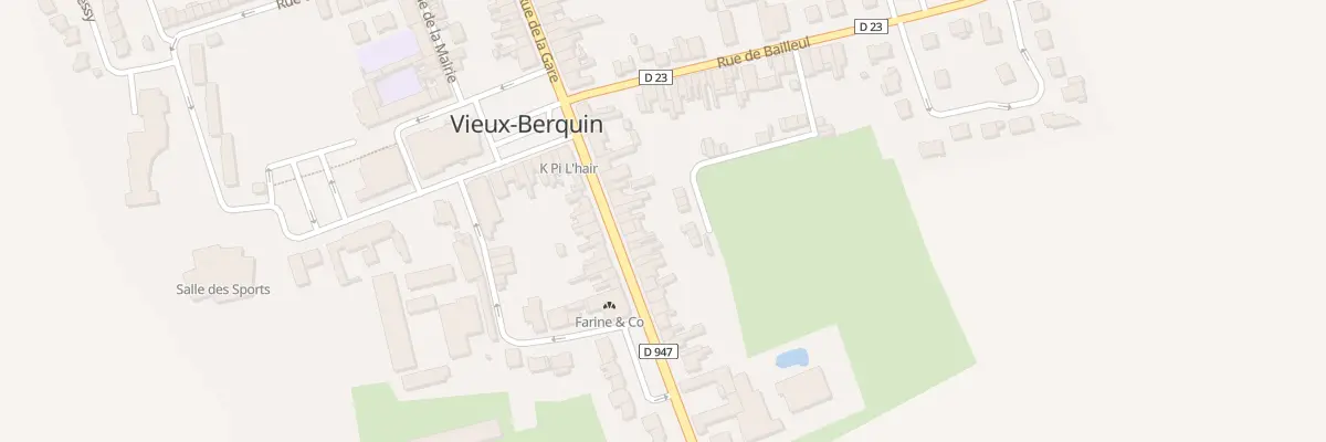 Plan du 21 Rue d’Estaires à Vieux-Berquin