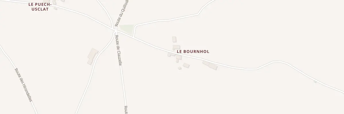 Plan du 5126 Le Bounhol à Trémouilles
