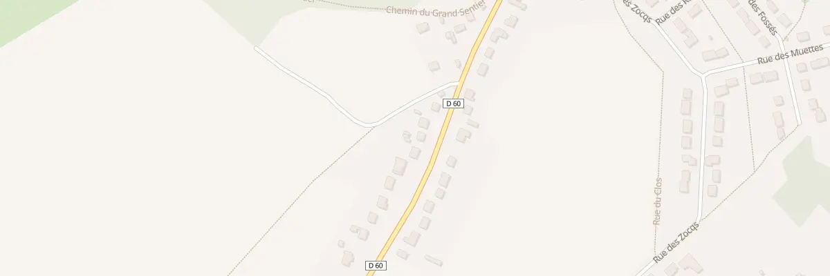 Plan du 626 Rue des Prés à Grandfresnoy