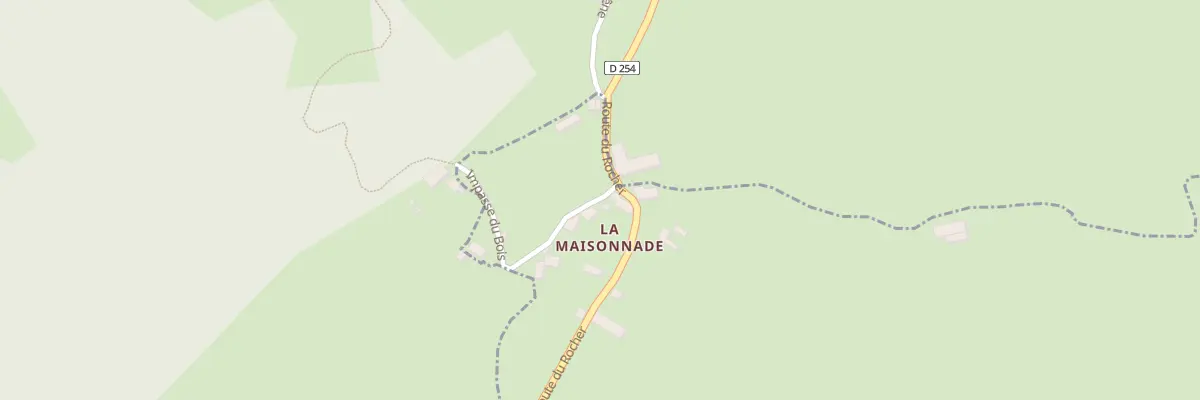 Plan du 5193 La Maisonade à Raulhac