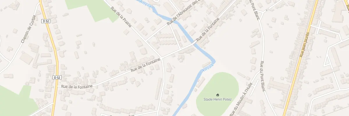 Plan du 75 Rue de la Fontaine à Albert